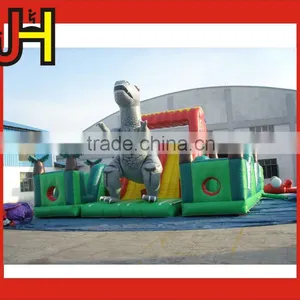 Custom Cheap And Giant Jurassic Park Inflatable Slide For Sale thumbnail-2