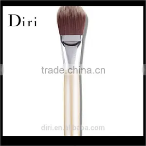 Wholesale Bamboo Synthetic Hair Powder Brush Angular Brush thumbnail-3