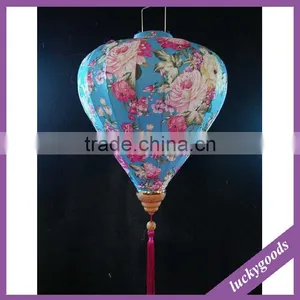 XK110 Chinese Style Red Outdoor Printing Lantern Whoelsale thumbnail-5