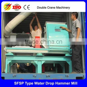 High Efficient SFSP Type Poultry Feed Hammer Mill Machine for Pellet Production Line thumbnail-2