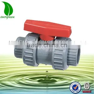Plastic CPVC Double Union COMPRESSION FITTING For HDPE PIPES thumbnail-1