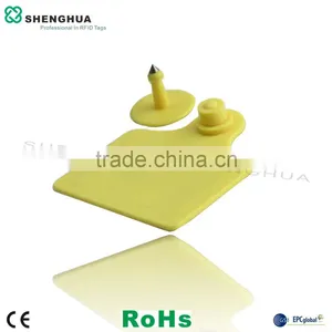 Printable UHF RFID Animal Ear Tag TPU Material Cattle Ear Tag thumbnail-1