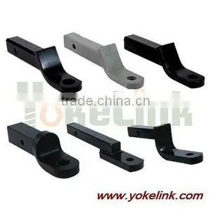 Black Powder Coated Various Size Hitch Ball Mounts thumbnail-2
