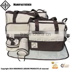 Custom 5pcs Multifunctional Set Baby Diaper Xmummy Handbag Multifunctional Set thumbnail-2
