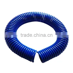 BLue Polyurethane Spiral Tube, PU Coil Hose With Quick Connectors(5.5*8mm),Pneumatic Valve thumbnail-3