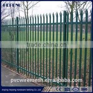 High Quality of the Canada Steel Anti-climb Security Fence / Palisade Fence thumbnail-6