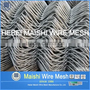 50mm Galvanized and Plastic Coated Chain Link Fence Factory thumbnail-4