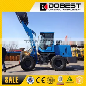 2 Ton Articulated Mini Loader Compact Tractor Front Loader for Sale thumbnail-1