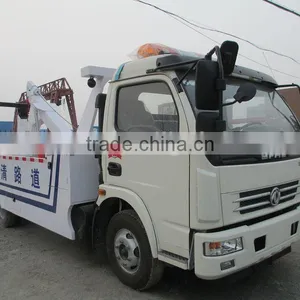 Dongfeng 4*2 Road Wrecker Truck for Sale thumbnail-1