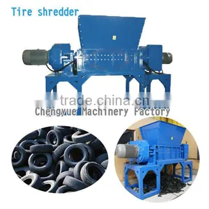 Industrial Wood Shredder Chipper, Used Tire Shredder Machine for Sale thumbnail-1