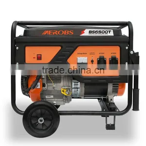 BSGE6500T Knife Model AEROBS Outdoor Use 5kw Gasoline Generator With OEM thumbnail-1
