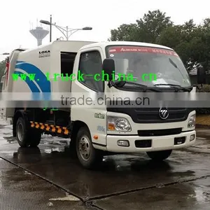 FOTON Compress Type Garbage Truck thumbnail-1