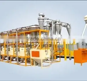 12TPD Steel Structure Manual Corn Mill Grinder Maize Flour Production Machinery Maize Crushing Machine Corn Planting Machine thumbnail-2