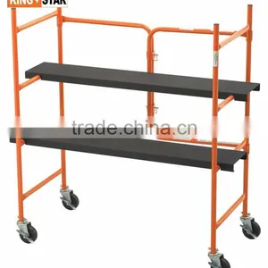4" Feet Steel Mini Folding Scaffold thumbnail-1