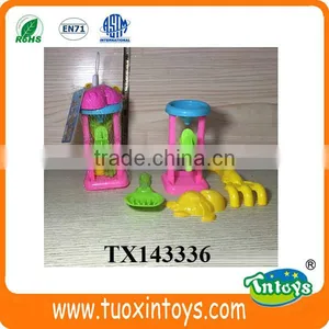 Plastic Summer Toy Sand Beach Bucket Toys Set for Sale 5pcs thumbnail-4