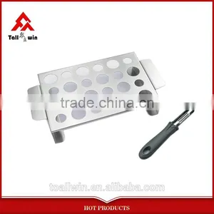 Amazon Hot Selling Stainless Steel Bbq Grilling Skewer With Rack thumbnail-3