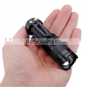 3W 250LM Mini Adjustable Focus Zoom LED Flashlight Tactical Led Flashlight thumbnail-2