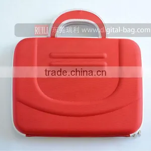EVA Hard Shell Laptop Hard Case With Leather Handle thumbnail-4