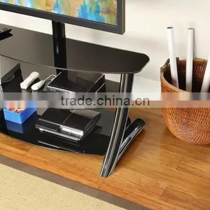 Fashionable Stianless Steel Television Stand for Media Players thumbnail-5
