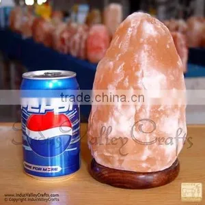 Himalayan Natural Salt Lamp, Rock Crystal Lamps thumbnail-1