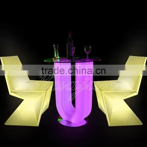 Modern Outdoor Rechargeable Battery Illuminated Led Sofa for Party, Event thumbnail-5