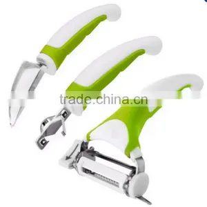 Vegetable Fruit Schneiden Hobeln Garnieren 3 in 1 Triple Slicer thumbnail-1
