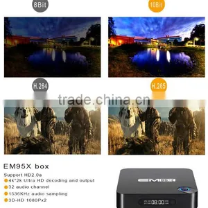 2017 Latest Private Best 2GB/16GB Amlogic S905X Android 6.0 TV Box, 4K 2K Marshmallow WiFi Bluetooth Smart TV Box For Wholesale thumbnail-3