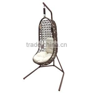 Wicker Baby Indoor Swing Chair for Kids Swing Chair With Stand thumbnail-1