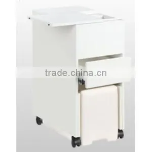 Portable Manicure Furniture Cabinet With Movable Stool Inside for Nail Salon TKN-25723 thumbnail-1