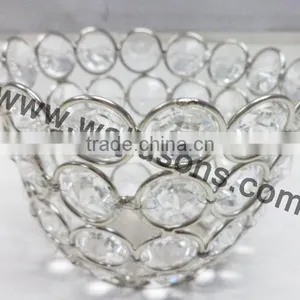 Party Use Decor Crystal Votive Candle Holder thumbnail-5