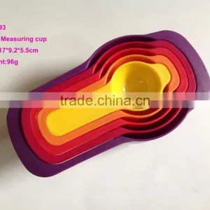 5pcs Mix Bowl, 5pcs Plastic Kitchen Prep Set, Measuring Cup thumbnail-1