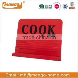 Colorful Powder Coating Metal Kitchen Cookbook Stand thumbnail-3