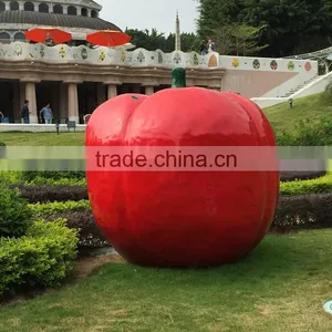 FRP Giant Apple Sculpture thumbnail-1