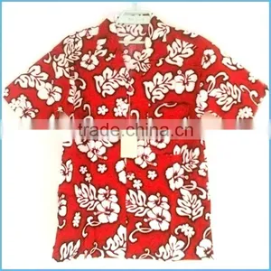 Men's Printed Hawaiin Shirt thumbnail-1