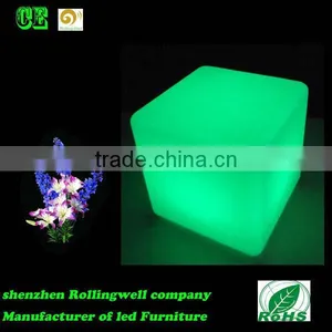 Led Cube Stool thumbnail-1
