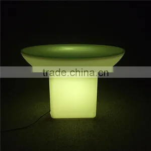 Used Coffee Shop Furniture Colorful Light up Furniture Glow Table With Rechargeable Battery thumbnail-4