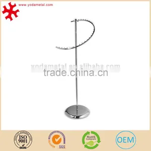 Retail Store Metal Spiral Clothing Purse Underwear Display Rack Hook thumbnail-1