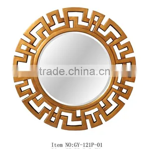Round Wall Mirror for Home/hotel Decor GY-121P-01 thumbnail-1