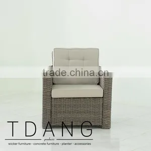Palm Harbor Wicker K-D Lounge Chair - K-D Rattan Sofa Set thumbnail-2