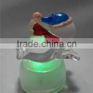 Christmas Decorations Hand Crystal Craft Snowman Kid Toys thumbnail-4