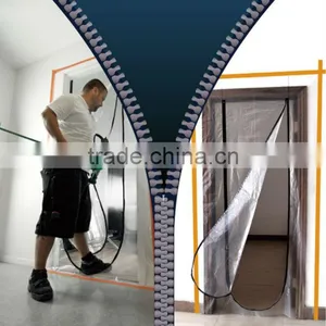 Professional Plastic Zipper Door, Dustproof Plastic Film, Plastic Door Protector thumbnail-1