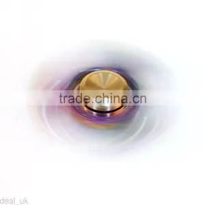 2017 New Hot Rainbow EDC Hand Spinner Finger Gyro Tri Fidget Focus Desk Toys Stocking Stuffer Kids/Adult thumbnail-3
