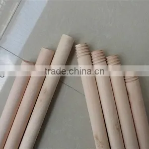 Natural Wooden Broom Stick thumbnail-5
