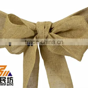 Vintagec Rustic Mesh Jute Hessian Sash Colored thumbnail-3