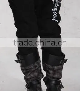 Girls Printed Cotton Harem Pants Trousers thumbnail-1