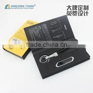 Customized Hard Keyring Packing Box With Sleeve thumbnail-1