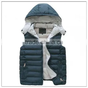 Warm Mens Winter Padded Vest thumbnail-1