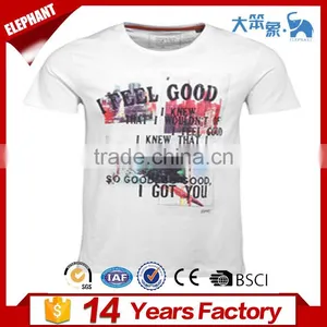 100% Cotton Custom t Shirt Printing T-shirts thumbnail-1