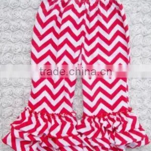 China Product and Low Price Wholesale Best Selling Boutique Cotton Ruffle Pants for Baby Kids for Spring and Autumn Wearing thumbnail-2