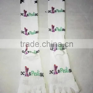 Five Toe Yoga SPA Socks With Grip Inside With Sublimation Pilates Socks thumbnail-3